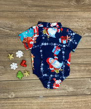 Load image into Gallery viewer, Nicky Santa Onesie With Bowtie - Rusty Soul