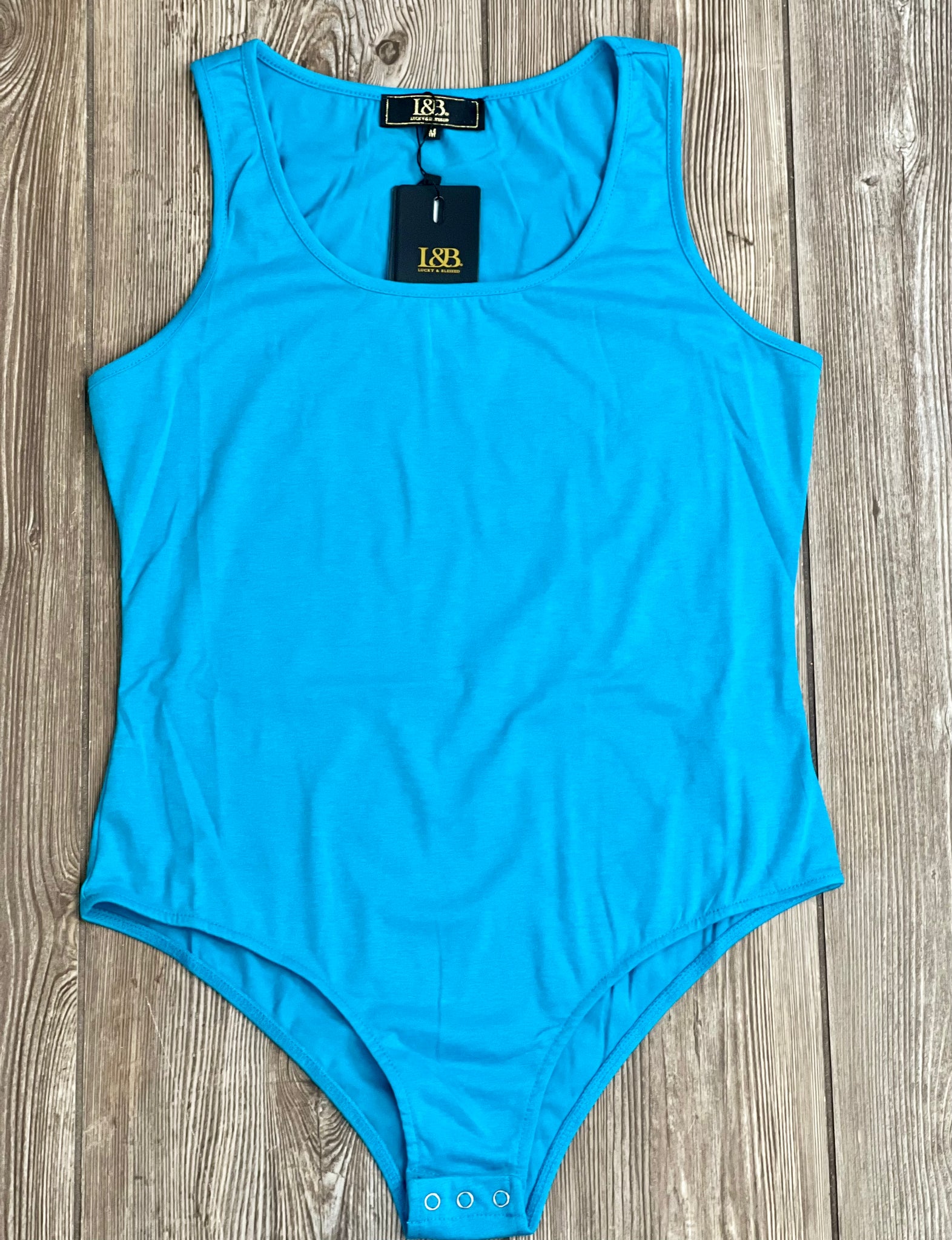 Camilla Blue Tank Top Bodysuit Rusty Soul