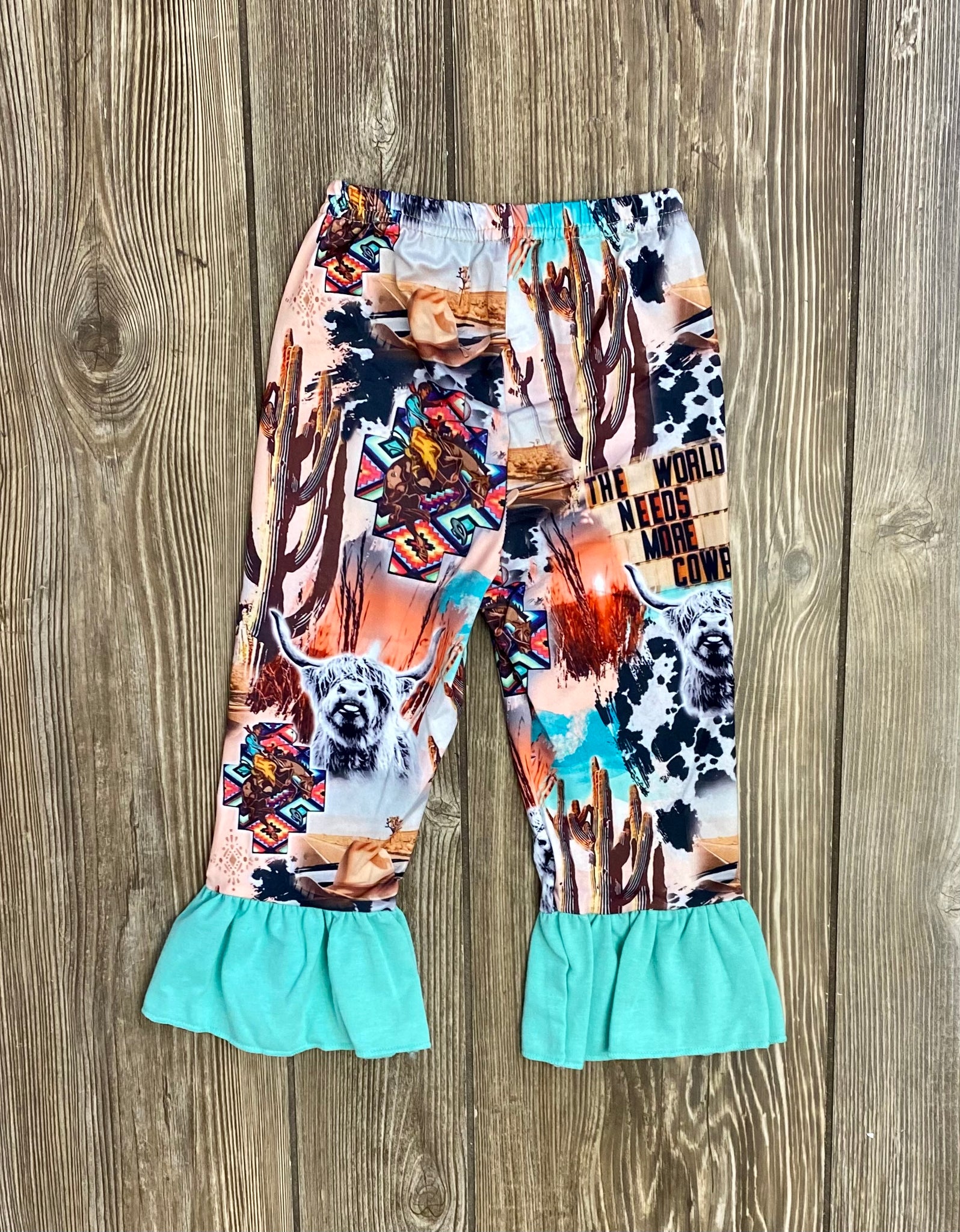 Kids Vintage Cowboy Lounge Pants