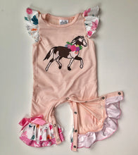 Load image into Gallery viewer, Paisley Pinto Horse Jumpsuit