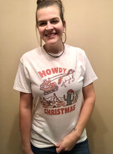 Load image into Gallery viewer, Callie Cowboy Santa Graphic Tee