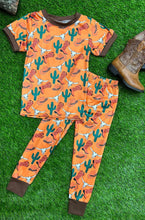 Load image into Gallery viewer, Cowboy Boots &amp; Hat Orange PJ&#39;s