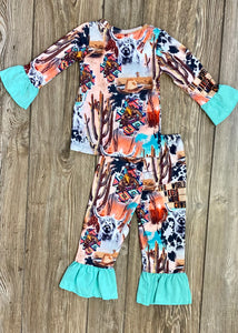 Vintage Western Long Sleeve Shirt - Rusty Soul