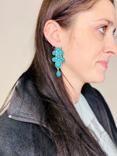 Load image into Gallery viewer, Viva Glam Turquoise Earrings - Rusty Soul