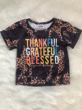 Load image into Gallery viewer, Riley Thankful Grateful Blessed Tee