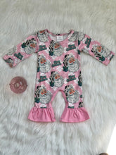 Load image into Gallery viewer, Country Santa Pink Aztec Jumpsuit - Rusty Soul