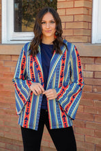 Load image into Gallery viewer, Cally Aztec Bell Sleeve Blazer - Rusty Soul