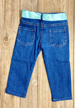 Load image into Gallery viewer, Alyssa Mint Sequence Patch Jeans - Rusty Soul